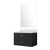 Lexora - Jacques 30" W x 22" D Dark Grey Bath Vanity and Cultured Marble Top - LVJ30SB300