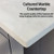 Lexora - Jacques 36" W x 22" D Left Offset Dark Grey Bath Vanity and Cultured Marble Top - LVJ36SB300L