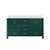 Lexora - Jacques 60" W x 22" D Green Bath Vanity and Cultured Marble Top - LVJ60DG300