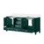 Lexora - Jacques 72" W x 22" D Green Bath Vanity and Cultured Marble Top - LVJ72DG300