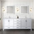 Lexora - Jacques 80" W x 22" D White Bath Vanity and Cultured Marble Top - LVJ80DA300