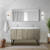 Lexora - Lancy 60" W x 20" D Rustic Acacia Double Bath Vanity and Cultured Marble Top - LVLY60DRA300