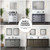 Lexora - Marsyas 60" W x 22" D Ash Grey Double Bath Vanity and Cultured Marble Countertop - LVM60DH300