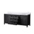 Lexora - Marsyas 80" W x 22" D Brown Double Bath Vanity and Cultured Marble Countertop - LVM80DC300