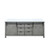 Lexora - Marsyas 80" W x 22" D Ash Grey Double Bath Vanity and Cultured Marble Countertop - LVM80DH300