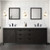 Lexora - Marsyas 84" W x 22" D Brown Double Bath Vanity and Cultured Marble Countertop - LVM84DC300