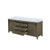 Lexora - Marsyas 84" W x 22" D Rustic Brown Double Bath Vanity and Cultured Marble Countertop - LVM84DK300