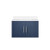 Lexora - Geneva 30" W x 22" D Navy Blue Bath Vanity and White Quartz Top - LVG30SE200