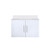 Lexora - Geneva 30" W x 22" D Glossy White Bath Vanity and Cultured Marble Top - LVG30SM300