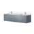 Lexora - Geneva 60" W x 22" D Navy Blue Double Bath Vanity and Cultured Marble Top - LVG60DE300