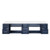 Lexora - Geneva 84" W x 22" D Navy Blue Double Bath Vanity and White Quartz Top - LVG84DE200