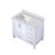 Lexora - Dukes 48" W x 22" D Dark Grey Double Bath Vanity and White Quartz Top - LD342248DBWQ000