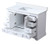 Lexora - Dukes 48" W x 22" D White Single Bath Vanity and White Quartz Top - LD342248SAWQ000