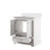 Lexora - Dukes 30" W x 22" D White Single Bath Vanity and Cultured Marble Top - LVD30SA300