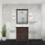 Lexora - Dukes 30" W x 22" D Espresso Single Bath Vanity and Cultured Marble Top - LVD30SG300