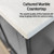 Lexora - Dukes 48" W x 22" D Dark Grey Single Bath Vanity and Cultured Marble Top - LVD48SB300