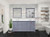 Lexora - Dukes 72" W x 22" D Dark Grey Double Bath Vanity and Cultured Marble Top - LVD72DB300