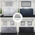 Lexora - Dukes 80" W x 22" D Navy Blue Double Bath Vanity and Cultured Marble Top - LVD80DE300