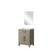 Lexora - Dukes 84" W x 22" D Dark Grey Double Bath Vanity and Cultured Marble Top - LVD84DB300