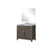Lexora - Geneva 36" W x 22" D Dark Grey Bath Vanity - LVG36SB000