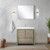 Lexora - Lafarre 36" W x 20" D Rustic Acacia Bath Vanity and Cultured Marble Top - LVLF36SRA300