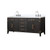 Lexora - Coraline 92" W x 22" D Navy Blue Double Bath Vanity and Carrara Marble Top - LVCL92DE100