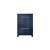 Lexora - Lafarre 24" W x 20" D Navy Blue Bath Vanity and Cultured Marble Top - LVLF24SNB300