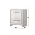 Lexora - Lafarre 30" W x 20" D White Bath Vanity and White Quartz Top - LVLF30SW200