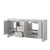 Lexora - Lafarre 72" W x 20" D White Double Bath Vanity and Cultured Marble Top - LVLF72DW300