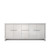 Lexora - Lafarre 80" W x 20" D White Double Bath Vanity and White Quartz Top - LVLF80DW200