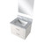 Lexora - Castor 24" W x 18" D White Single Bath Vanity Acrylic Countertop and 18 in Mirror - LVC24SA510