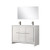 Lexora - Castor 30" W x 22" D White Double Bath Vanity and Carrara Marble Top - LVC30SA100