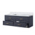 Lexora - Castor 48" W x 22" D Blue Double Bath Vanity and Cultured Marble Top - LVC48SE300