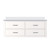 Lexora - Castor 48" W x 22" D White Double Bath Vanity and Cultured Marble Top - LVC48SA300