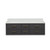 Lexora - Castor 60" W x 22" D Black Double Bath Vanity and White Quartz Top - LVC60DL200