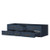 Lexora - Castor 72" W x 22" D Blue Double Bath Vanity - LVC72DE000
