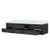 Lexora - Castor 84" W x 22" D Black Double Bath Vanity and Cultured Marble Top - LVC84DL300