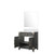 Lexora - Laurel 30" W x 22" D Black Oak Single Bath Vanity White Quartz Countertop and 28 in Mirror - LVL30SJ210