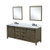 Lexora - Laurel 30" W x 22" D Grey Oak Single Bath Vanity and White Quartz Top - LVL30SR200