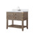 Lexora - Laurel 36" W x 22" D Brown Oak Single Bath Vanity White Quartz Countertop and 34 in Mirror - LVL36SK210