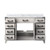 Lexora - Laurel 48" W x 22" D White Oak Single Bath Vanity and Carrara Marble Top - LVL48SM100