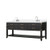 Lexora - Laurel 80" W x 22" D Black Oak Double Bath Vanity and Carrara Marble Top - LVL80DJ100