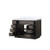 Lexora - Abbey 48" W x 22" D Brown Oak Single Bath Vanity and Carrara Marble Top - LVA48SK100
