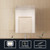 Lexora - Vellum 24" W x 28" H LED Bathroom Vanity Mirror - LLMVE2428