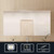 Lexora - Vellum 60" W x 32" H LED Bathroom Vanity Mirror - LLMVE6032