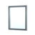 Lexora - Abbey 36" W x 36" H Brushed Nickel Mirror - LMSS3636BN