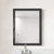 Lexora - Castor 28" W x 36" H Black Mirror - LMC2836BL