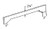Carriage House Westbrook Valance - 325060-CH-WESTBROOK-V43D
