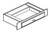Carriage House Abbott Knee Drawer - 345230-CH-ABBOTT-KD24