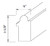 Carriage House Rustic-Hickory Bottom Edge Moulding - 528800-CH-RUSTIC-HICKORY